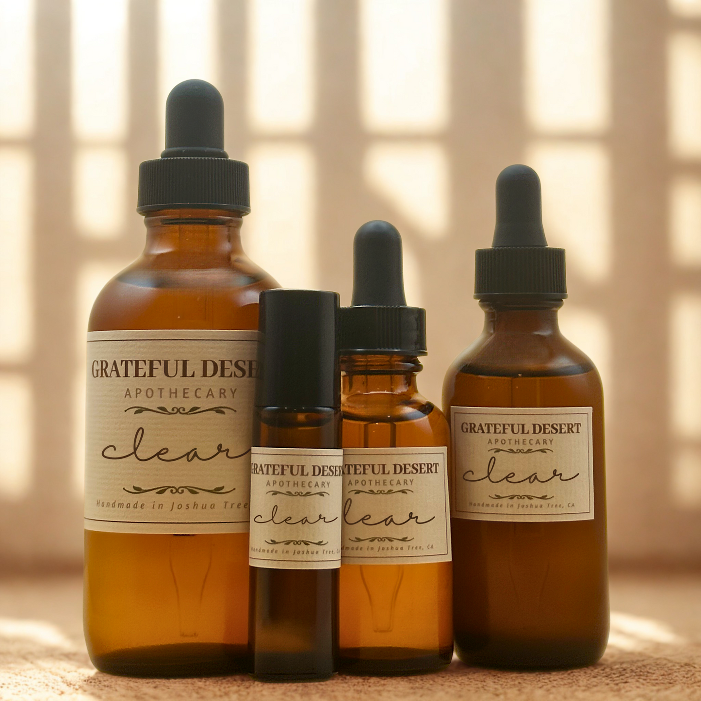 Clear Body Oil